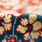In-room view of Handwoven Carpet by Faraahan - Red Design 204 × room styling and scale