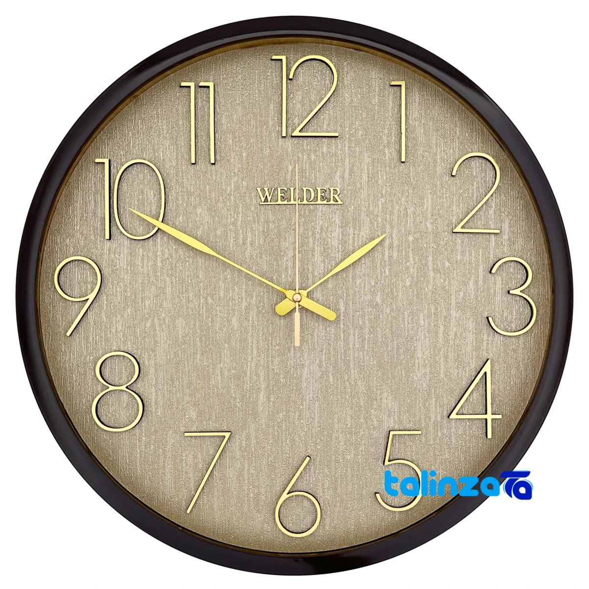 Wilder Quartz Wall Clock Model 404 - In-room view showing styling and size reference
