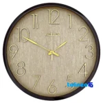 Wilder Quartz Wall Clock Model 404 - In-room view showing styling and size reference