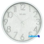 Wilder Quartz Wall Clock Model 404 - In-room view showing styling and size reference