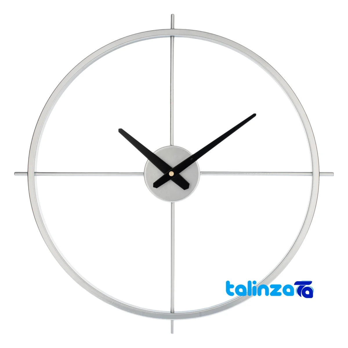 In-room view of Elegant Wall Clock Model 0044 styling and size reference