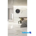 X Products Wall Clock Round Design 33x33x1. - In-room view showing styling and size reference
