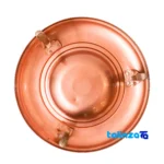 HQ Copper Candy Dish Diamond Cut Design package opening (Top view)