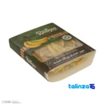 Akbar Rastgoo Dried Banana Snack Organic - Side view showing profile and structure