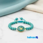 Altin Honar Handmade Jewelry Set - Bird Design profile and structure (Side view)
