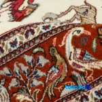 In-room view of Persia Handwoven Rug Unique Design room styling and scale