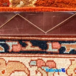 Handwoven Persian Carpet 11m2 Traditional Design room styling and scale (In-room view)