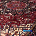 C Persia Handwoven Rug Luxurious Design - Top view showing pattern and color tone