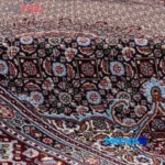 C Persia Handwoven Area Rug Unique Fish Design - Top view showing pattern and color tone