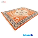 Handwoven Persian Carpet 11m2 Traditional Design overall layout (Full spread)