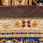Handwoven Carpet Red Design Quarter Code 102050 overall layout (Full spread)