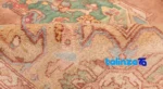 Top view of Si Persia Handwoven Carpet Elegant Design pattern and color tone