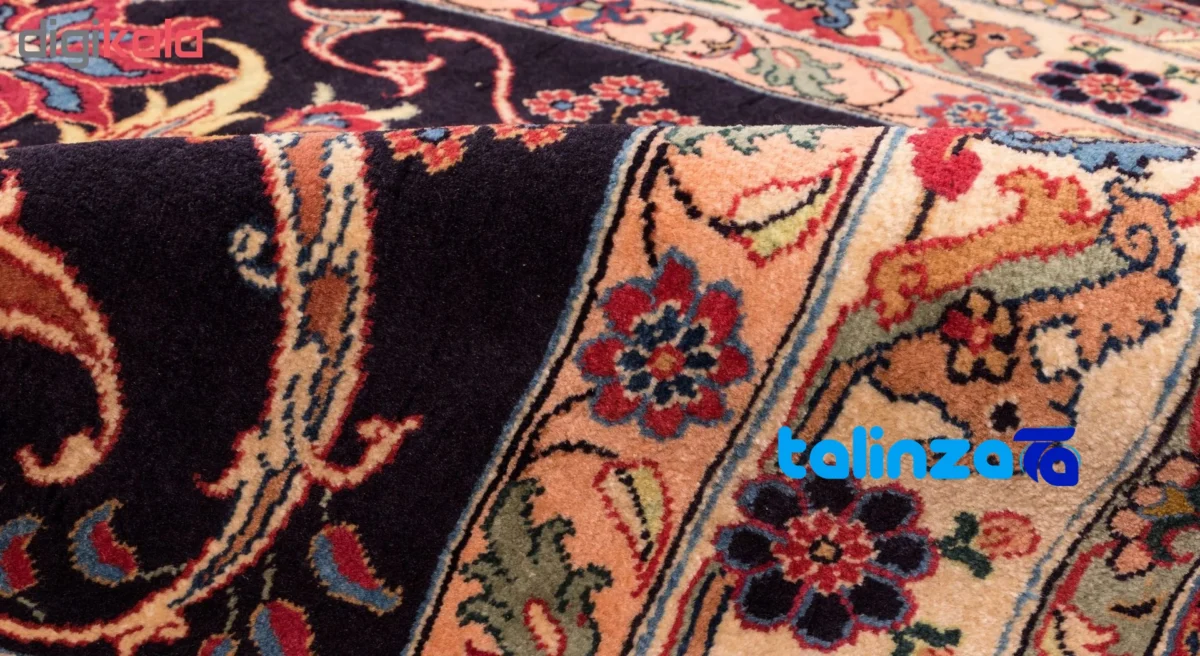 Top view of Si Persia Handwoven Rug Floral Design 234 × pattern and color tone