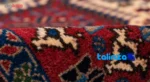 C Persia Handwoven Rug Unique Design - Top view showing pattern and color tone
