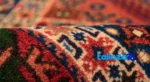 C Persia Handwoven Carpet Unique Design pattern and color tone (Top view)