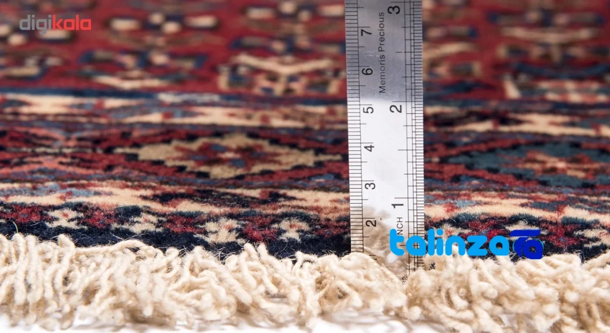 Top view of C Persia Handwoven Rug Elegant Design 198 × pattern and color tone
