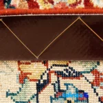Handwoven Carpet by Faraahan - Red Design 204 × - Top view showing pattern and color tone