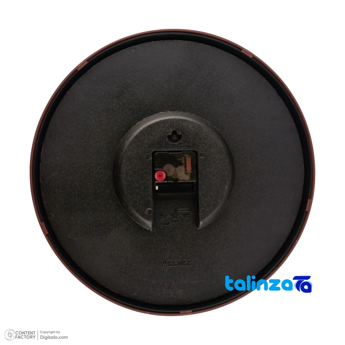Welder Wall Clock A-605 Stylish Design Quartz number display clarity (Face view)