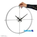 Face view of Elegant Wall Clock Model 0044 number display clarity