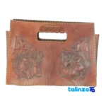 R24 Handmade Women's Handbag with Wallet design and key details (Front view)