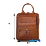 Front view of Man-0102 Messenger Bag Stylish Design and key details