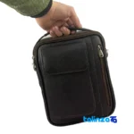 LZ Leather Shoulder Bag Versatile Design Tehran - Front view showing and key details