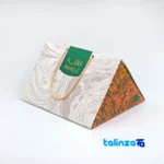 Package front of Aghile Super Negin Saffron Gift Set with Cardamom and Rose product labeling brand