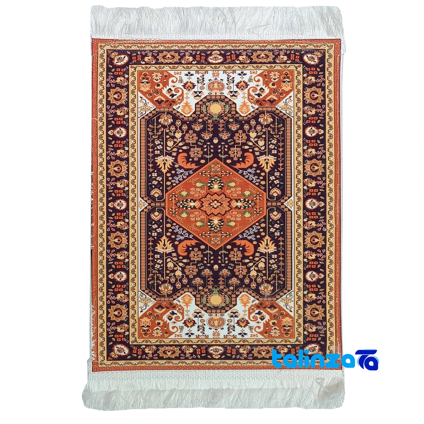 Persian Miniature vs Full Size Tapestries - machine-woven tapestry - Top view pattern and color tone