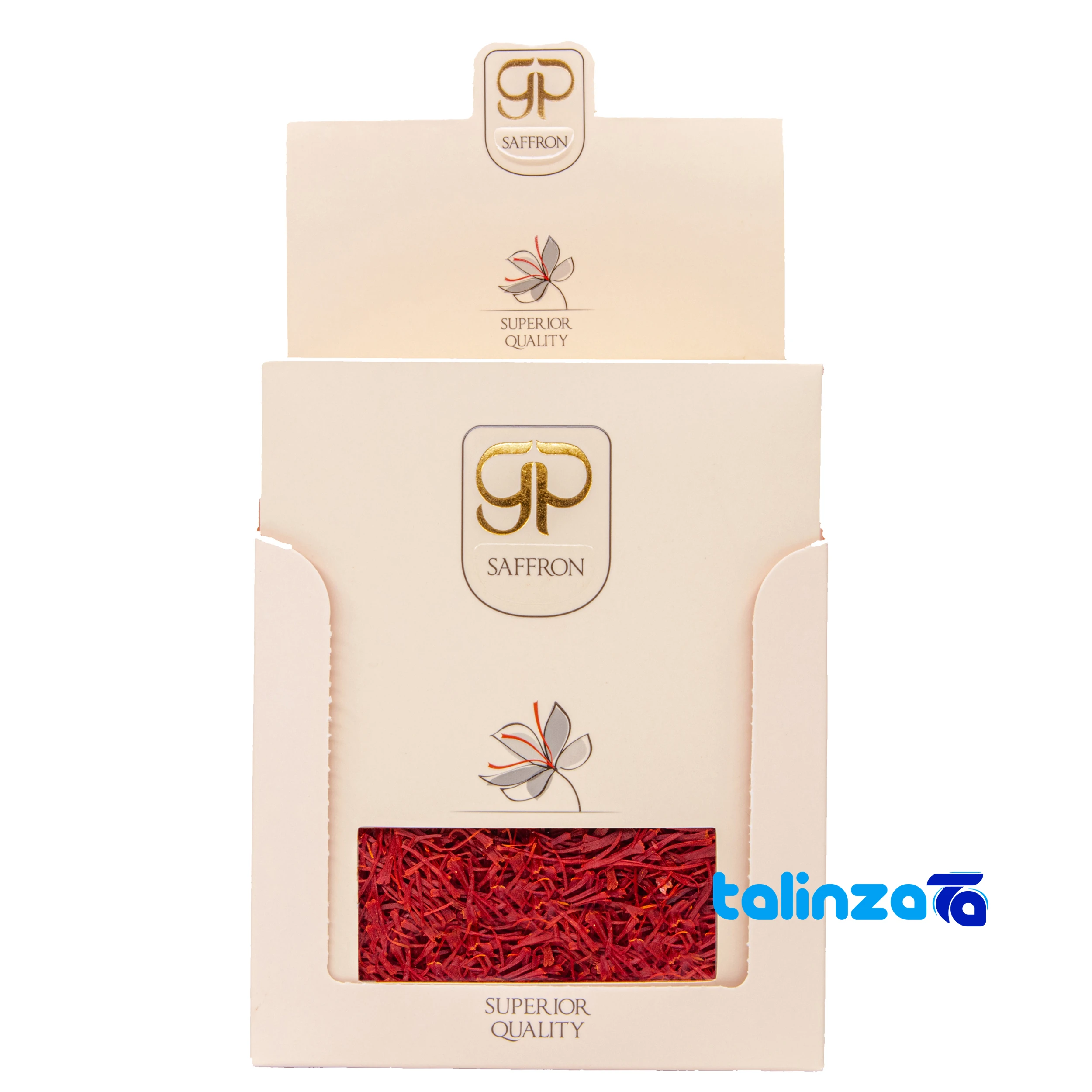 Saffron for Cooking - Negin saffron - Front view grade and packaging