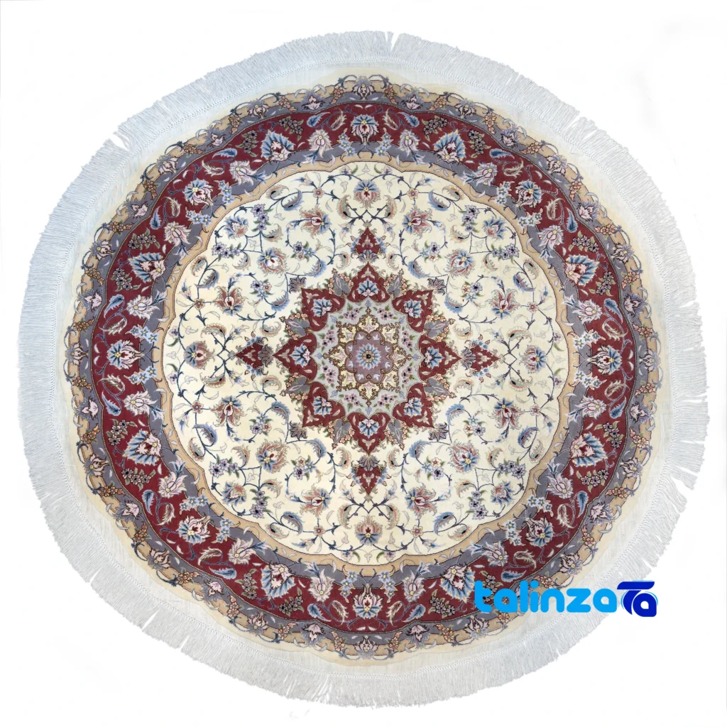 Tabriz vs Qom Persian Rugs - Persian handwoven carpet - Full spread overall design layout