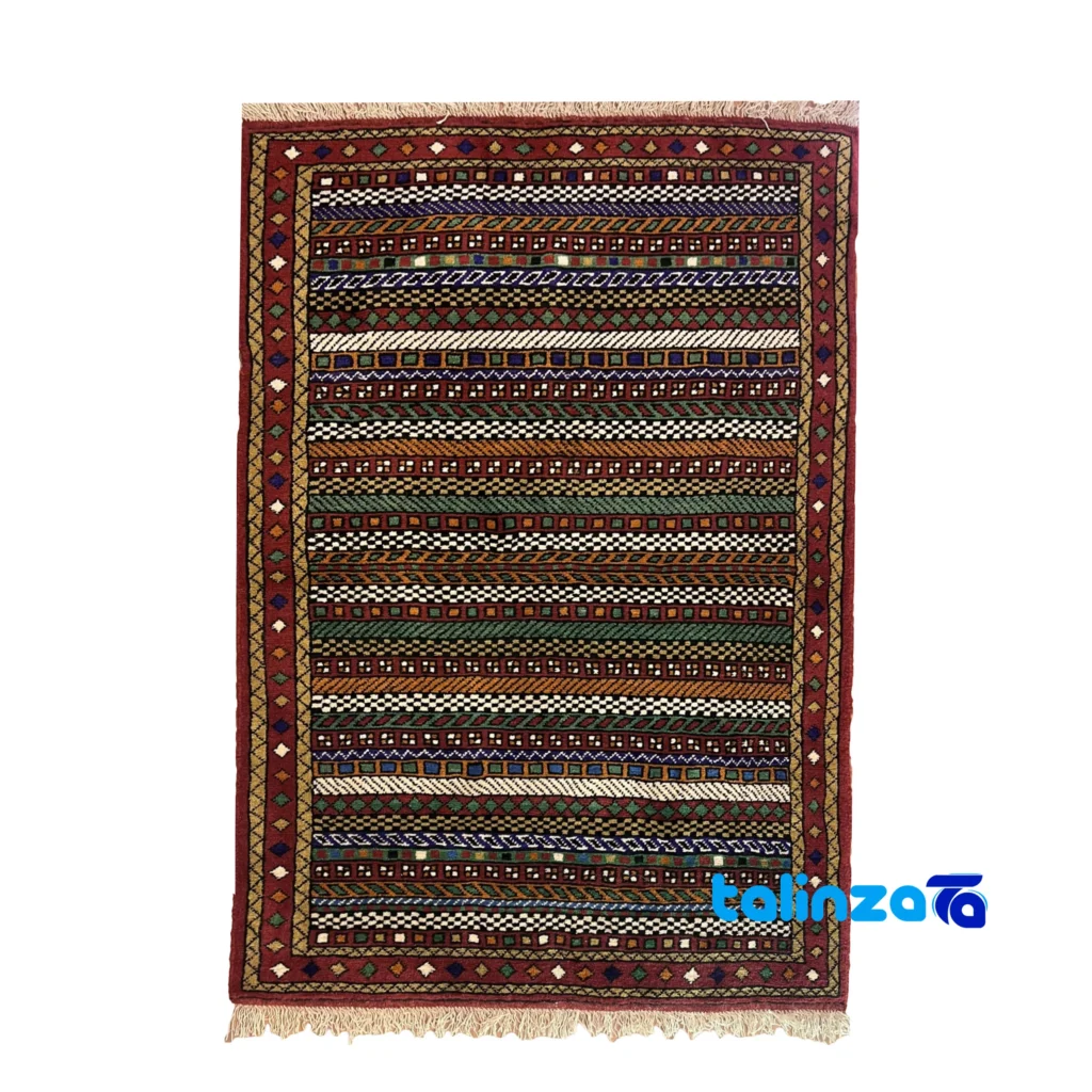 Wool vs Polypropylene Rugs - handwoven rug - Full spread overall design layout